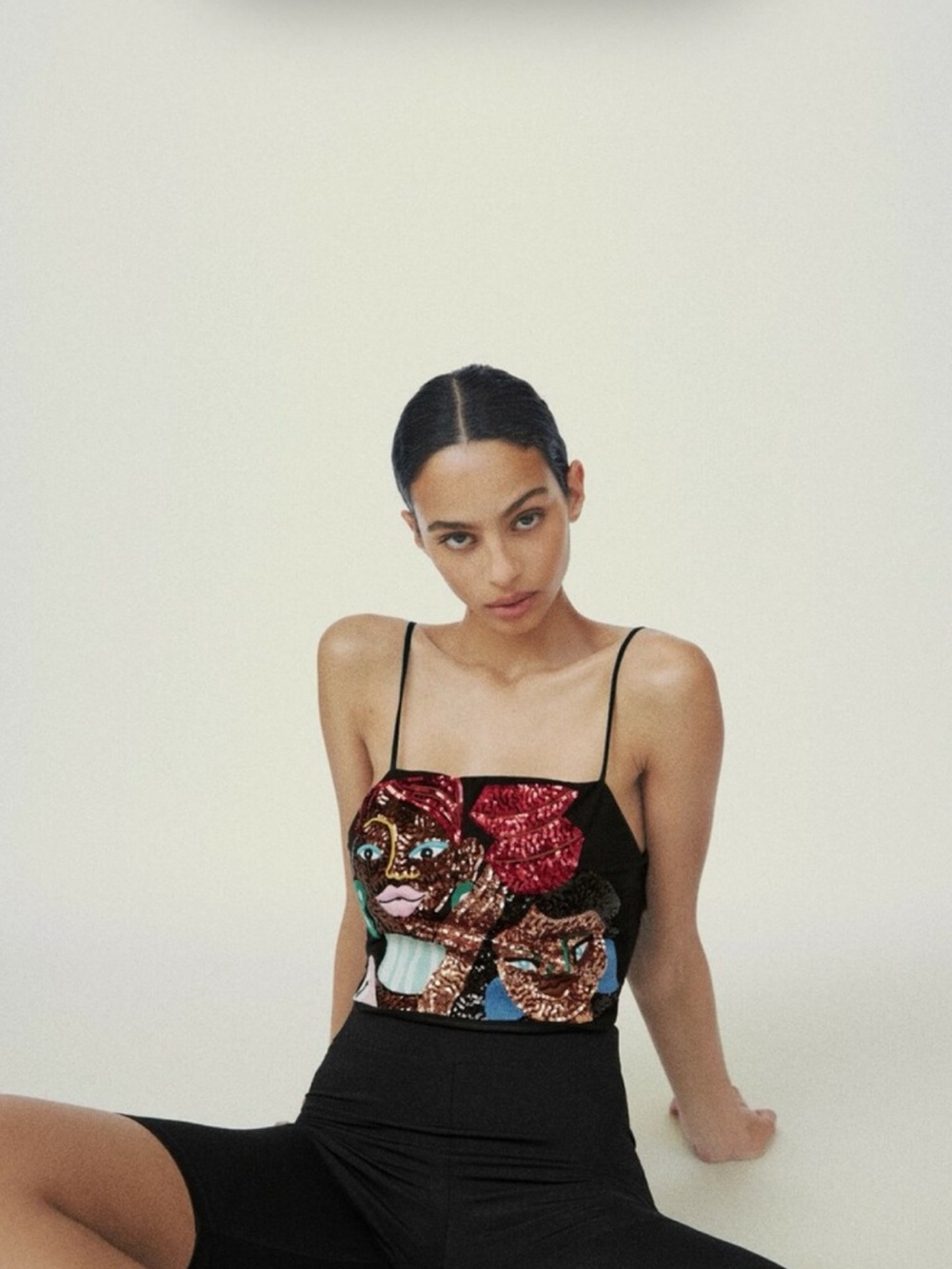 Zara Woman in Art Miranda Makaroff Top